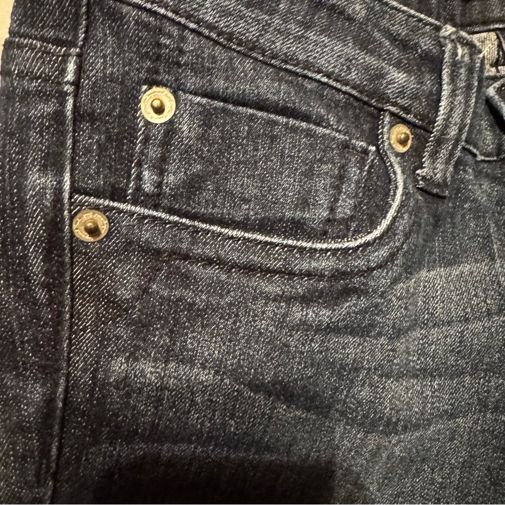 UGS Underground Soul Y2K Low Rise Jeans Women’s Size 5 Dark Wash Straight Leg - Picture 6 of 8